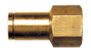 1/8 x 1/8" Brass Push-To-Connect - Female NPT Connector  PC66-2A