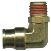 1/2 x 1/2" Brass Push-To-Connect - Male NPT Swivel 90° Elbow  PC69SW-8D