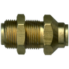 3/8" Brass Push-To-Connect Bulkhead Union  PC77-6