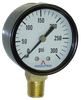 0-300 PSI  - 2" Dry - Steel Case - Brass Stem Mount - Pressure Gauge  PG-300SD2