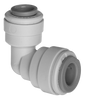 1/2 x 3/8" JG® Grey Acetal Push-To-Connect 90° Reducing Elbow  PI211612S