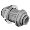 5/16" JG® Grey Acetal Push-To-Connect Bulkhead Union  PM1208S