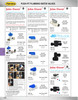 1/4 x 1/4" JG® White Polypropylene Push-To-Connect - Female NPT 90° Shut Off Valve  PPSV500822W