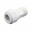 1 x 3/4" JG® White Polysulfone CTS Twist Lock - Male NPT Connector Connector  PSEI013626