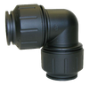 1/2" JG® Black Polysulfone CTS Twist Lock 90° Elbow  PSEI0320E