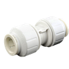 3/8" JG® White Polysulfone CTS Twist Lock Union  PSEI0416