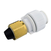 3/4 x 3/4" JG® White Polysulfone CTS Twist Lock - Female NPS Connector  PSEI452826