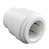 1/2" JG® White Polysulfone CTS Twist Lock Sealing End Cap  PSEI4620