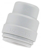 3/4" JG® White Polysulfone CTS Twist Lock Sealing End Cap  PSEI4628