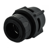 1/2 x 3/4" JG® Black Polysulfone CTS Twist Lock - Female NPT Connector  PSEI622036E-L