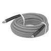 3/8" x 50' Grey 4000 PSI General Purpose Male NPT Solid/Swivel Pressure Wash Hose Assembly  PW2A-6GRY-50