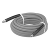 3/8" x 75' Grey 4000 PSI General Purpose Male NPT Solid/Swivel Pressure Wash Hose Assembly  PW2A-6GRY-75