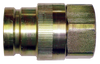3/4 x 3/4" Steel 10,000 PSI High Pressure Flush Face Hydraulic Q/D Nipple - Female NPT  QD-71-3N12-12F