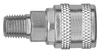1/4 x 3/8" Steel Aro 210 Pneumatic Q/D Coupler - Male NPT  QD-AROAC4-6M