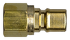 1/2 x 1/2" GAS-FLO® Brass Natural Gas Q/D Nipple - Female NPT  QD-GMN8-8F