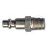 1/4 x 1/4" Steel Industrial Pneumatic Q/D Nipple - Male NPT  QD-INDN4-4M