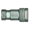 1 x 1" Steel ISO "A" Hydraulic Q/D Coupler - Female NPT  QD-ISOAC16-16F