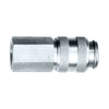 1/8 x 1/4" Brass Miniature Pneumatic Q/D Coupler - Female NPT  QD-MINIAC2-4F