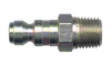 3/8 x 1/4" Steel Tru-Flate Pneumatic Q/D Nipple - Male NPT  QD-TFN6-4M