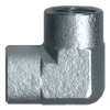 3/8 x 1/4" Steel Female NPT 90° Reducing Elbow  S1000-CB