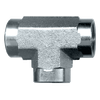 1" Steel Female NPT Tee  S1001-H