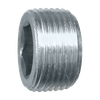 1/8" Steel Male NPT Recessed Hex Sealing Plug  S1018-A