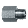1/4 x 3/8" Steel Female NPT - Male NPT Reducer  S1020-BC