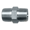 3/8 x 1/4" Steel Male NPT Reducing Hex Nipple  S1022-CB