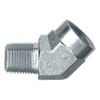 1/4 x 1/4" Steel Male NPT - Female NPT 45° Elbow  S1024-B