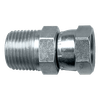 2 x 2" Steel Male NPT - Female NPSM Swivel Connector  S1120-MM