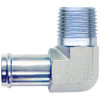 1 x 1" Steel Hose Barb - Male NPT 90° Elbow  S1139-16H