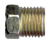 1/8" (5/16"-28) Steel Male 45° SAE Inverted Flare Nut  S141-2