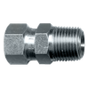 1/2 x 3/4" Steel Female 37° JIC - Male NPT Connector  S3520-12D