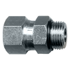 3/8 x 3/8" Steel Female 37° JIC - Male ORB Connector  S3522-6