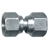 1/4" Steel Female 37° JIC - Female 37° JIC Swivel Union  S3542-4