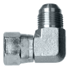 1-1/4 x 1-1/4" Steel Female 37° JIC - Male 37° JIC 90° Elbow  S3549-20