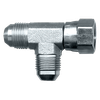 1/4 x 1/4 x 1/4" Steel Male 37° JIC - Female 37° JIC - Male 37° JIC Tee  S3551-4