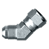 1/2 x 1/2" Steel Female 37° JIC - Male 37° JIC 45° Elbow  S3554-8