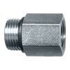 9/16"-18 x 1/2" Steel Male ORB - Female NPT Connector  S3620-6D