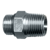 7/8"-14 x 3/8" Steel Male ORB - Male NPT Connector  S3622-10C