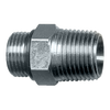 7/8"-14 x 1/2" Steel Male ORB - Male NPT Connector  S3622-10D