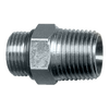 9/16"-18 x 1/4" Steel Male ORB - Male NPT Connector  S3622-6B