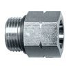 7/8"-14 x 9/16"-18 Steel Male ORB - Female ORB Reducing Connector  S3623-106
