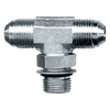 1/2 x 7/8"-14 Steel Male 37° JIC - Male 37° JIC - Male ORB Tee  S3645-810