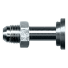 1 x 1" (1.88" Flange) Steel Male 37° JIC - Code 61 Straight Flange Adapter   S3700BT62-1616