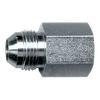 3/4 x 3/4" Steel Male 37° JIC - Female NPT Connector  S3746-12E