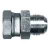 9/16"-18 x 1/4" Steel Female ORFS Swivel - Male 37° JIC Connector  S3937F-4