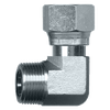 9/16"-18 Steel Male ORFS - Female ORFS Swivel 90° Elbow  S3947-4