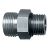 1-7/16 - 12 x 1-1/16 - 12 Steel Male ORFS - Male ORB Connector  S3968-1612