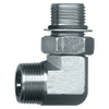1-11/16"-12 x 1-5/8"-12 Steel Male ORFS - Male ORB 90° Elbow  S3969-20